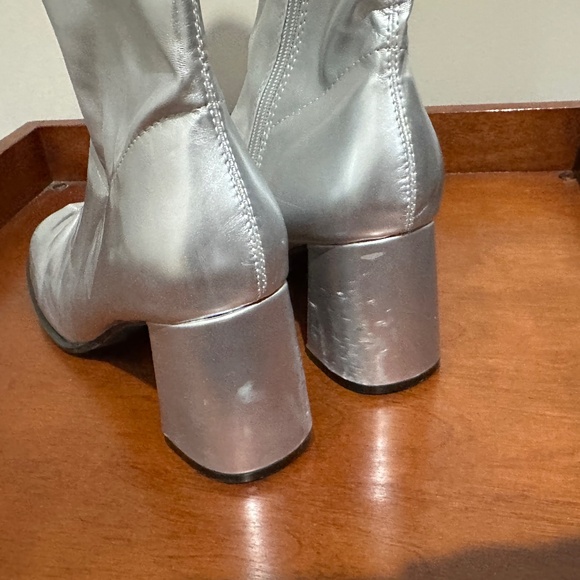 Funtasma Gogo (Gogo-300) Boots, Silver, Size 10 - Picture 5 of 9